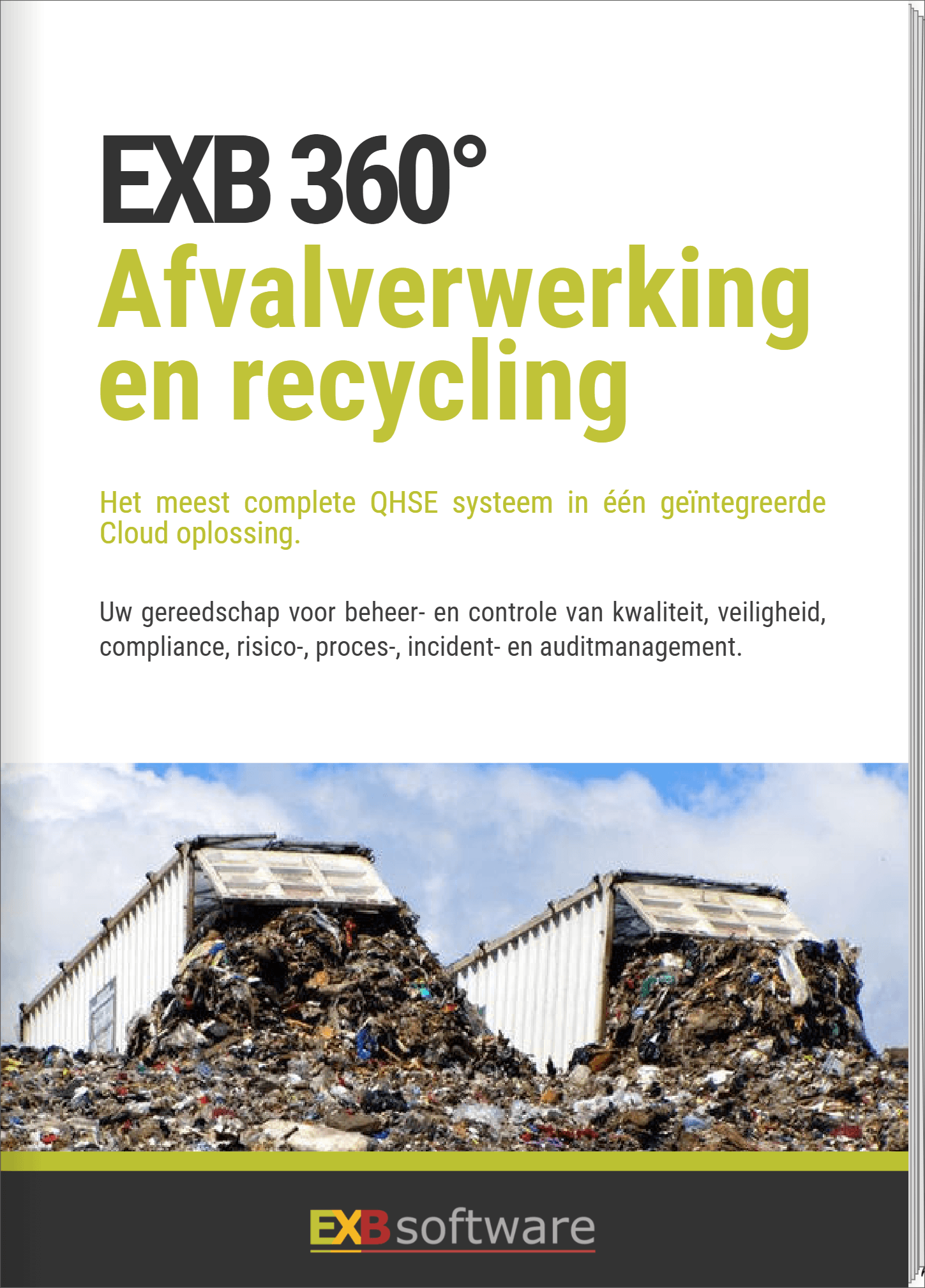 Cover EXB 360° - Cloud Suite Waste Processing & Recycling NL