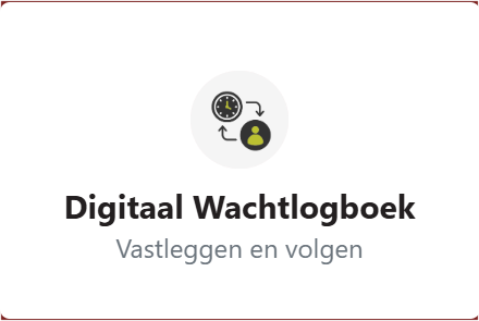 menu digitaal wachtlogboek