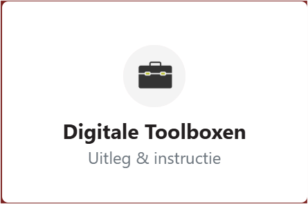 menu digitale toolboxen
